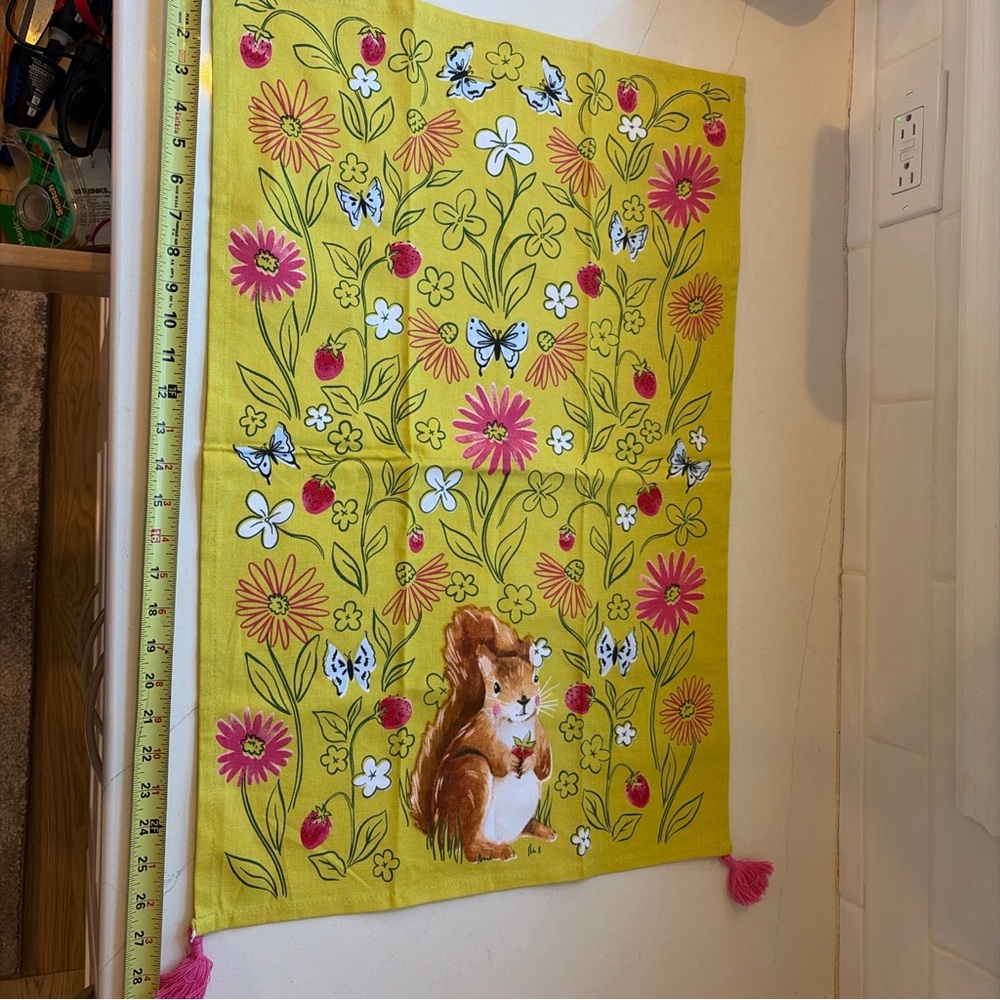 Danica jubilee Squirrel Tea towel kitchen